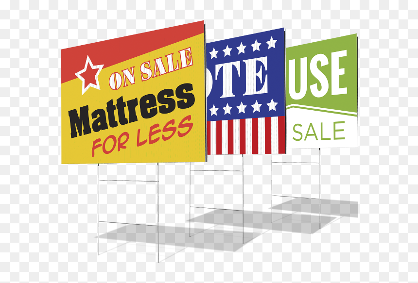 Banner, HD Png Download - yard signs png
