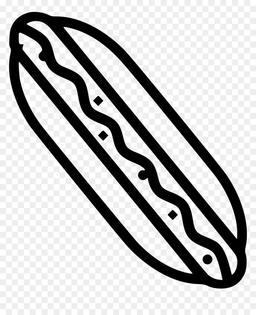 Burger Sandwich Bread Junk Food Hot Dog - Burger And Hotdog Icon Png, Transparent Png - sandwich icon png