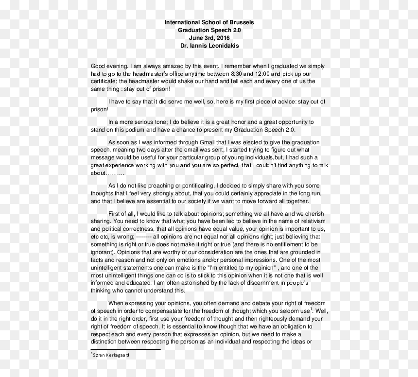 Graduation Speech By Headmaster, HD Png Download - graduation 2016 png