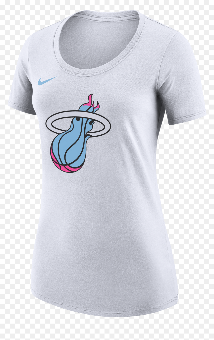 Nike Miami Heat Vice Uniform City Edition Ladies Logo - Miami Heat, HD Png Download - vice png