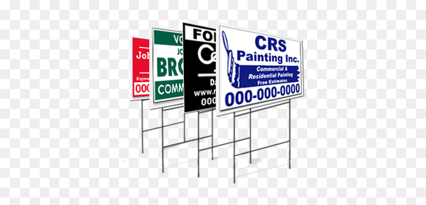 Banner, HD Png Download - yard signs png