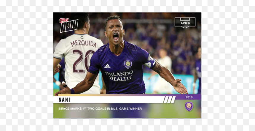 Mls Topps Now® Card - Player, HD Png Download - nani? png