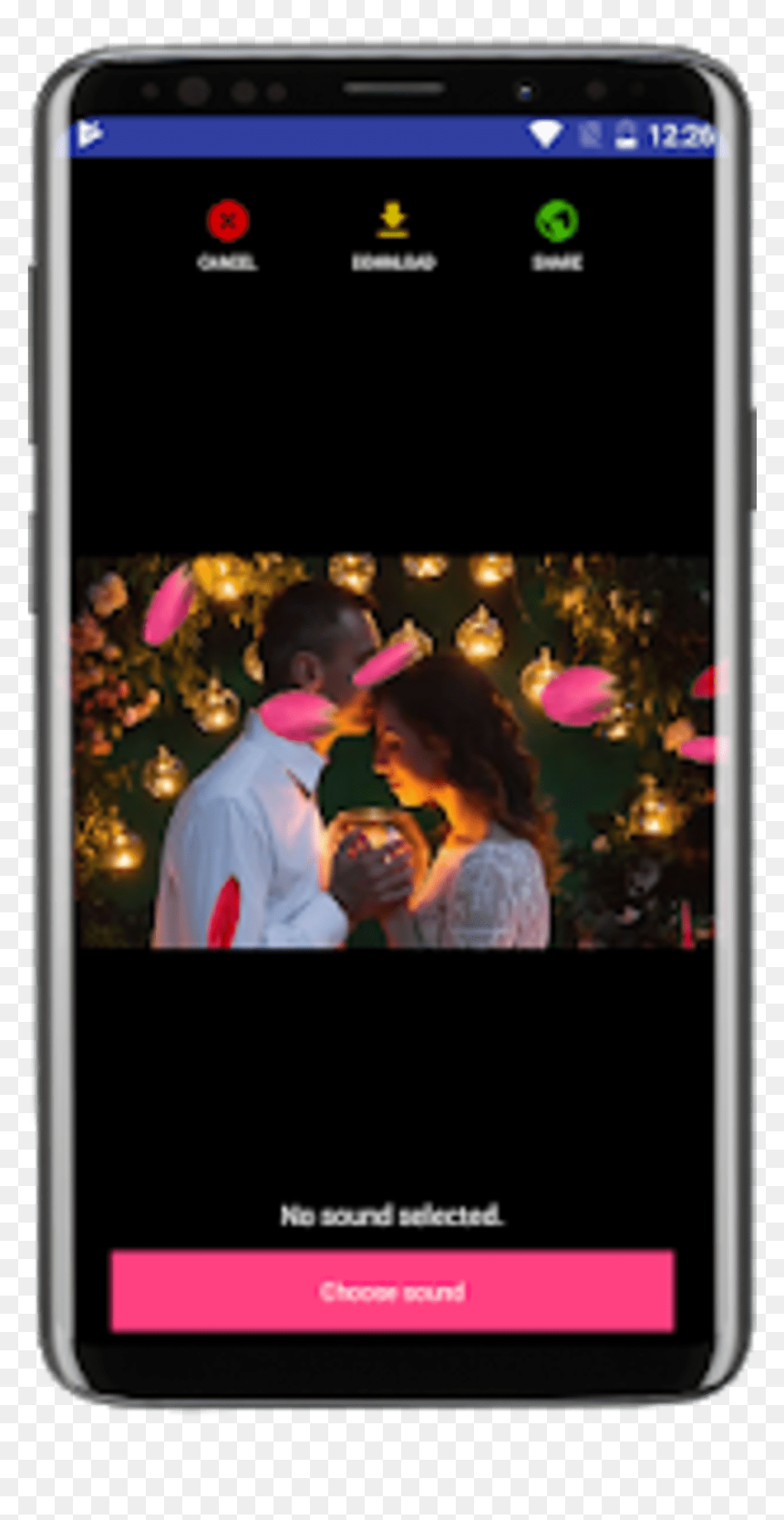 Romantic Effects Photo Video Maker With Music - Poster, HD Png Download - video effects png