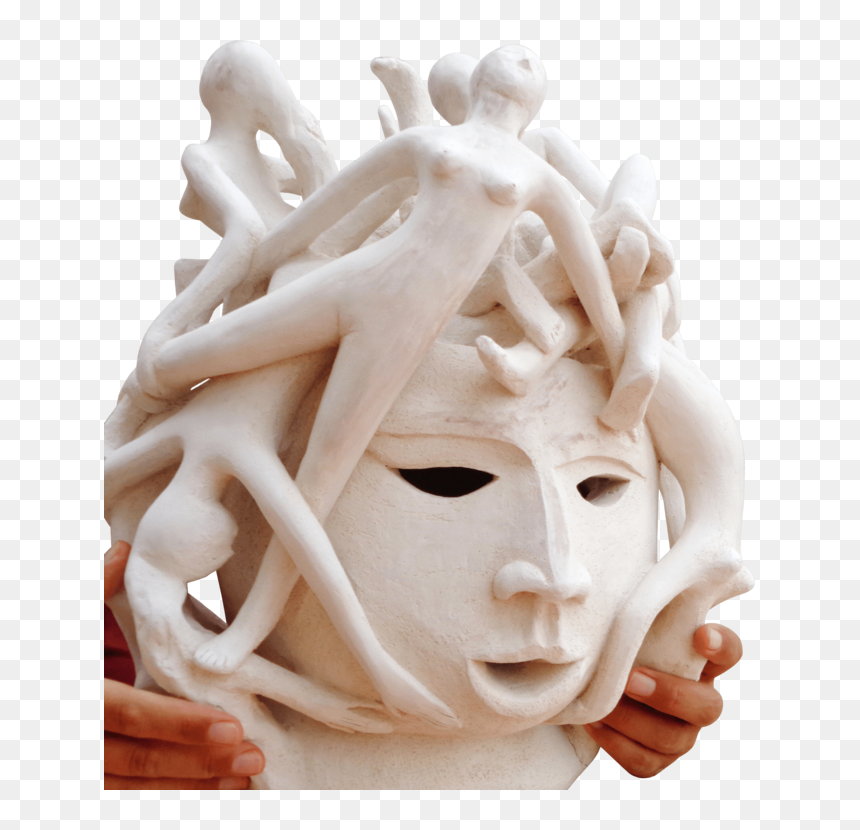 Vindication Of The Gorgon Medusa Elisaveta Sivas - Carving, HD Png Download - gorgon png