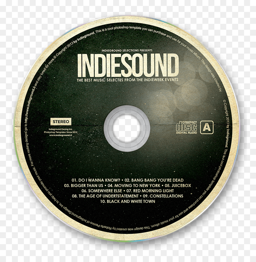 Album Cover Compact Disk, HD Png Download - cd template png