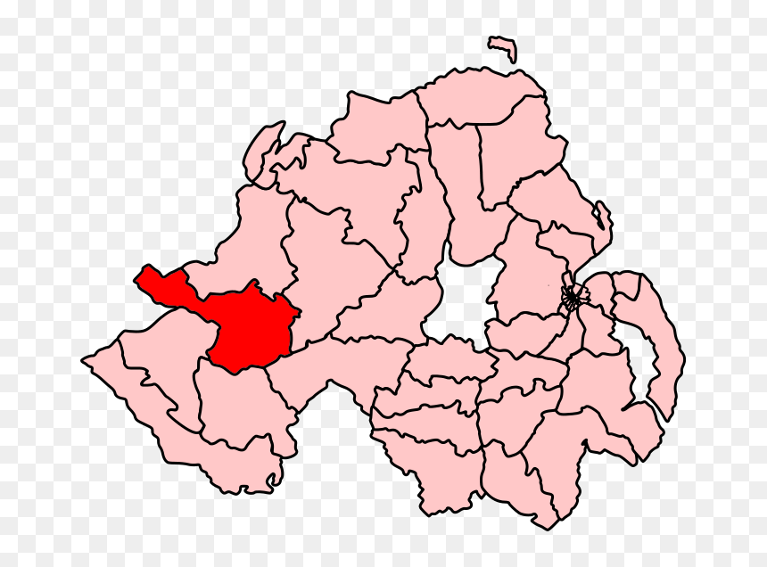 West Tyrone - Northern Ireland Parliamentary Constituencies 1923, HD Png Download - tyrone png