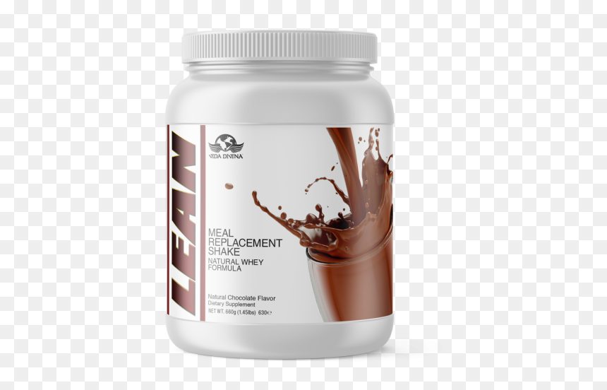 Lean - Chocolate - Lean Shake Vida Divina, HD Png Download - malteadas png