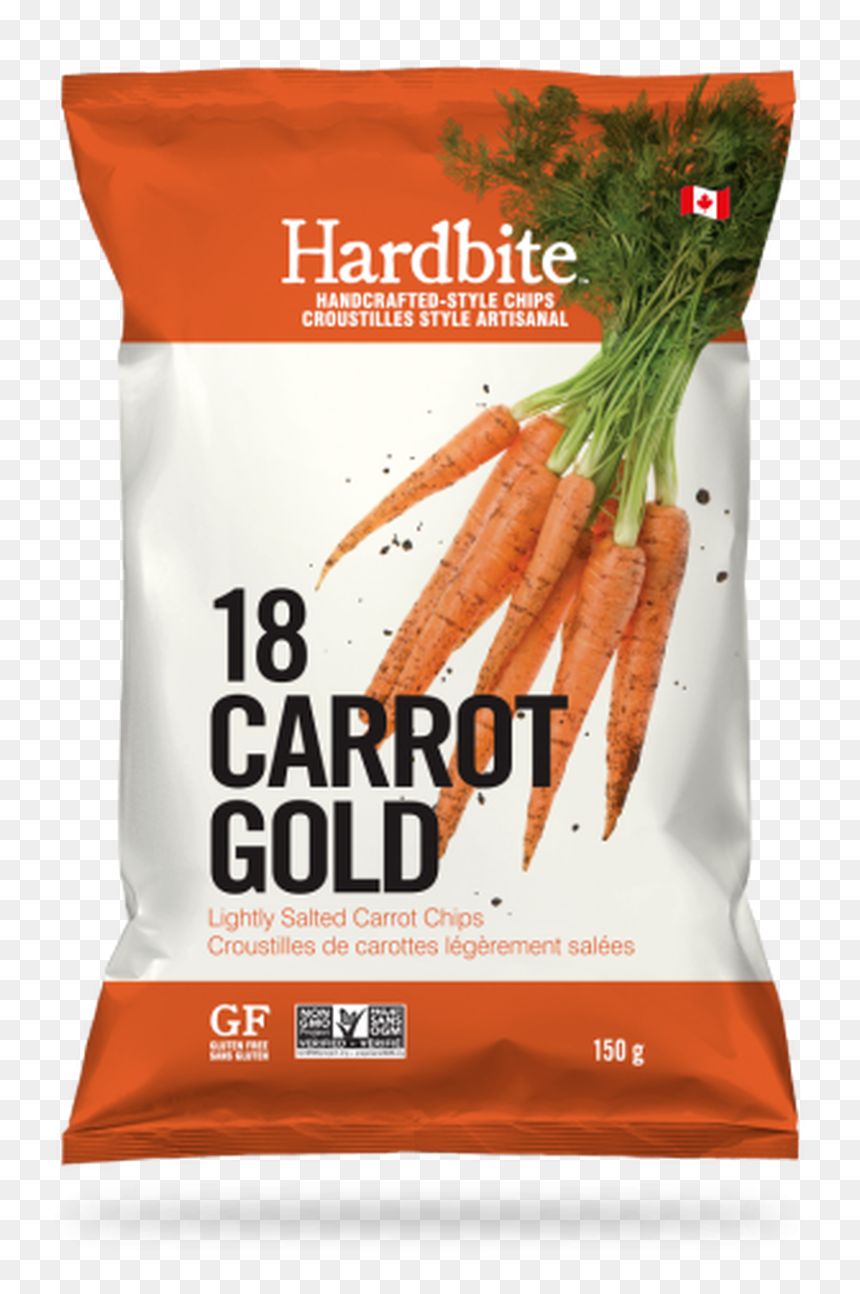 Root Vegetable Lightly Salted Chips - Hardbite Carrot Chips, HD Png Download - baby carrot png