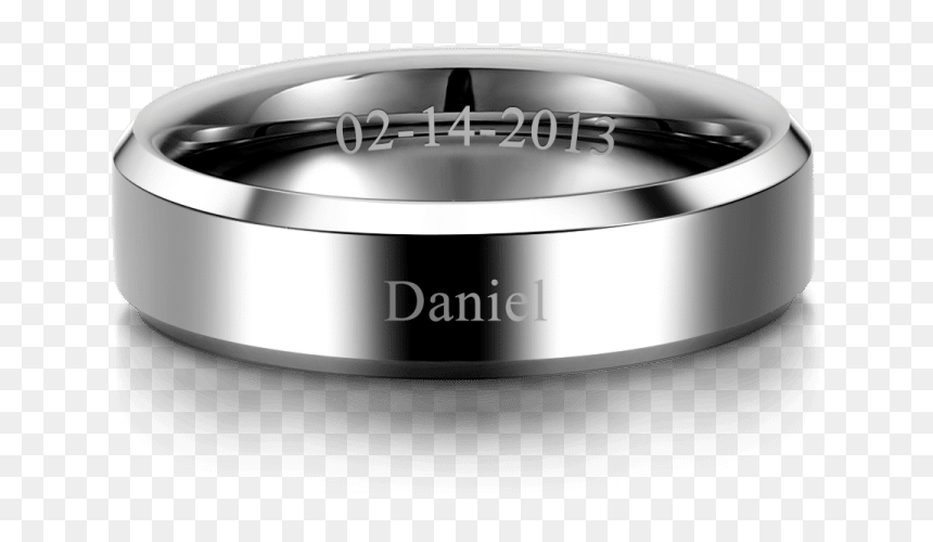 Titanium Ring, HD Png Download - linked wedding rings png