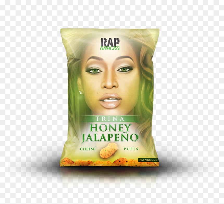 Honey Jalapeno Rap Snacks, HD Png Download - trina png