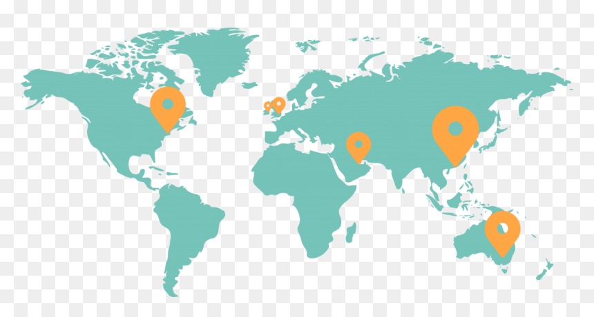 World Map, HD Png Download - ireland map png