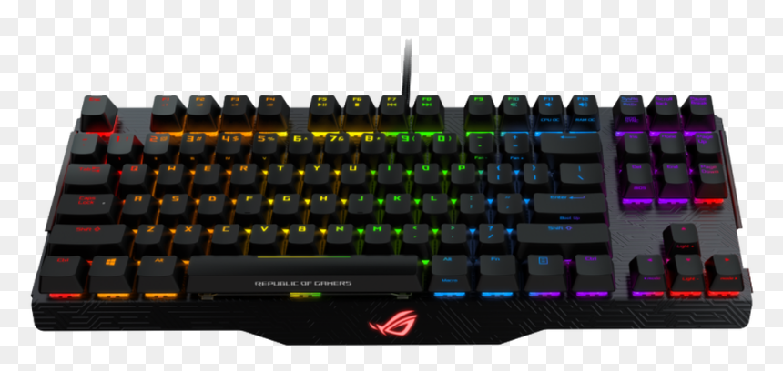 Asus Rog Claymore Cherry Mx Red Us, HD Png Download - claymore png