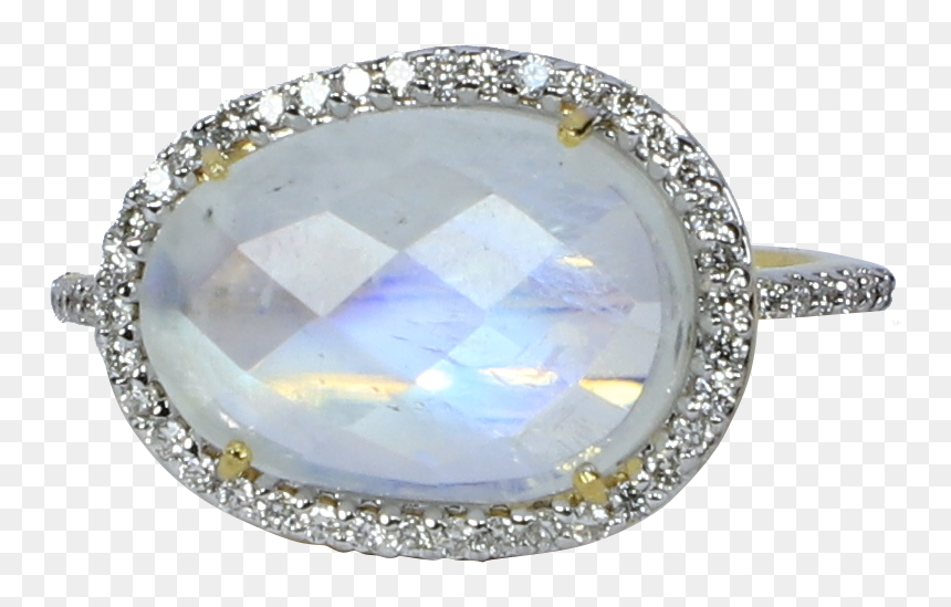 Engagement Ring, HD Png Download - moonstone png