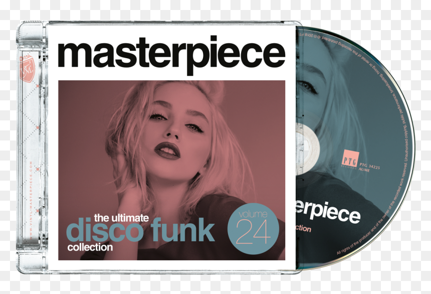 24 Ultimate Disco Funk Collection - Masterpiece Vol 29 Ultimate Disco Funk Collection, HD Png Download - cd barcode png