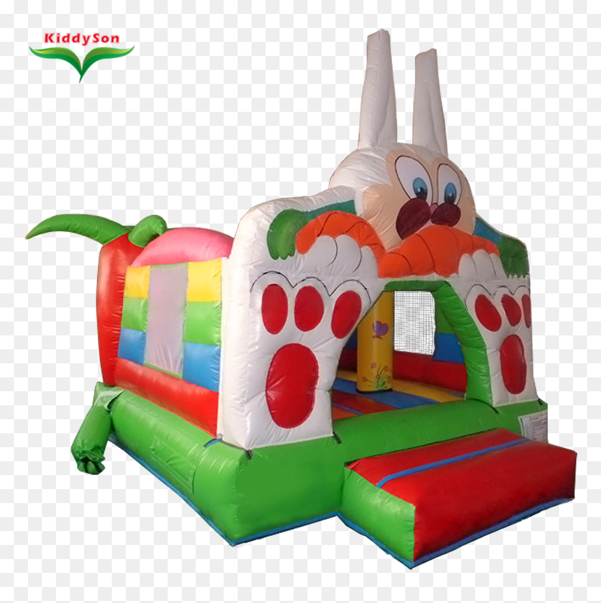 Rabbit Small Inflatable Bouncy Castle,kids Inflatable - Inflatable, HD Png Download - bouncy house png