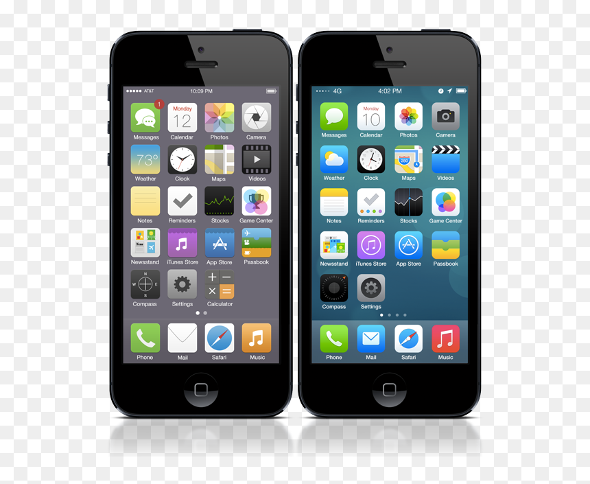 Apps That Already Come On Iphone, HD Png Download - kik icon png