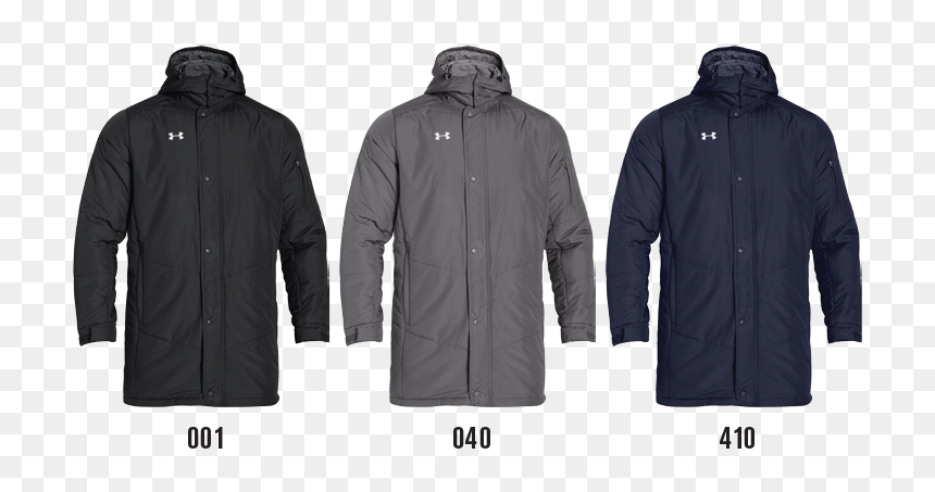 Under Armour Custom Team Parka, HD Png Download - under armor png