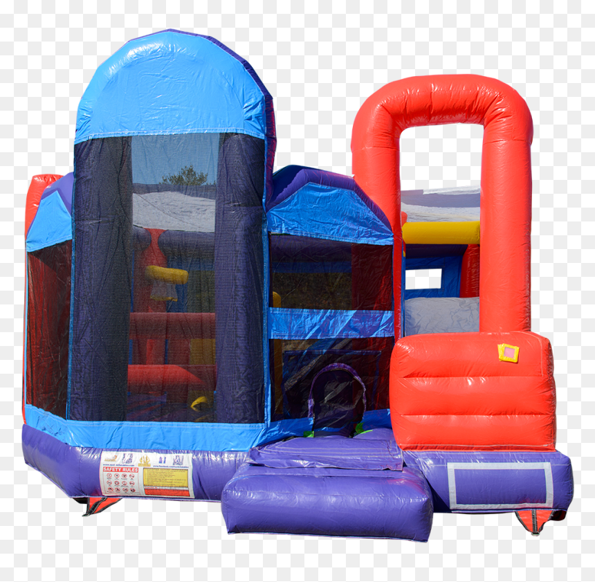 Bounce House With Slide Rental Cape Cod And Dartmouth - Bounce Houses With Slides, HD Png Download - bouncy house png