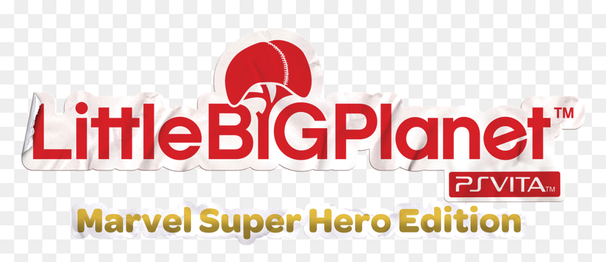 Lbp Psvita Marvel Super Hero Edition Logo - Little Big Planet 2, HD Png Download - little big planet png