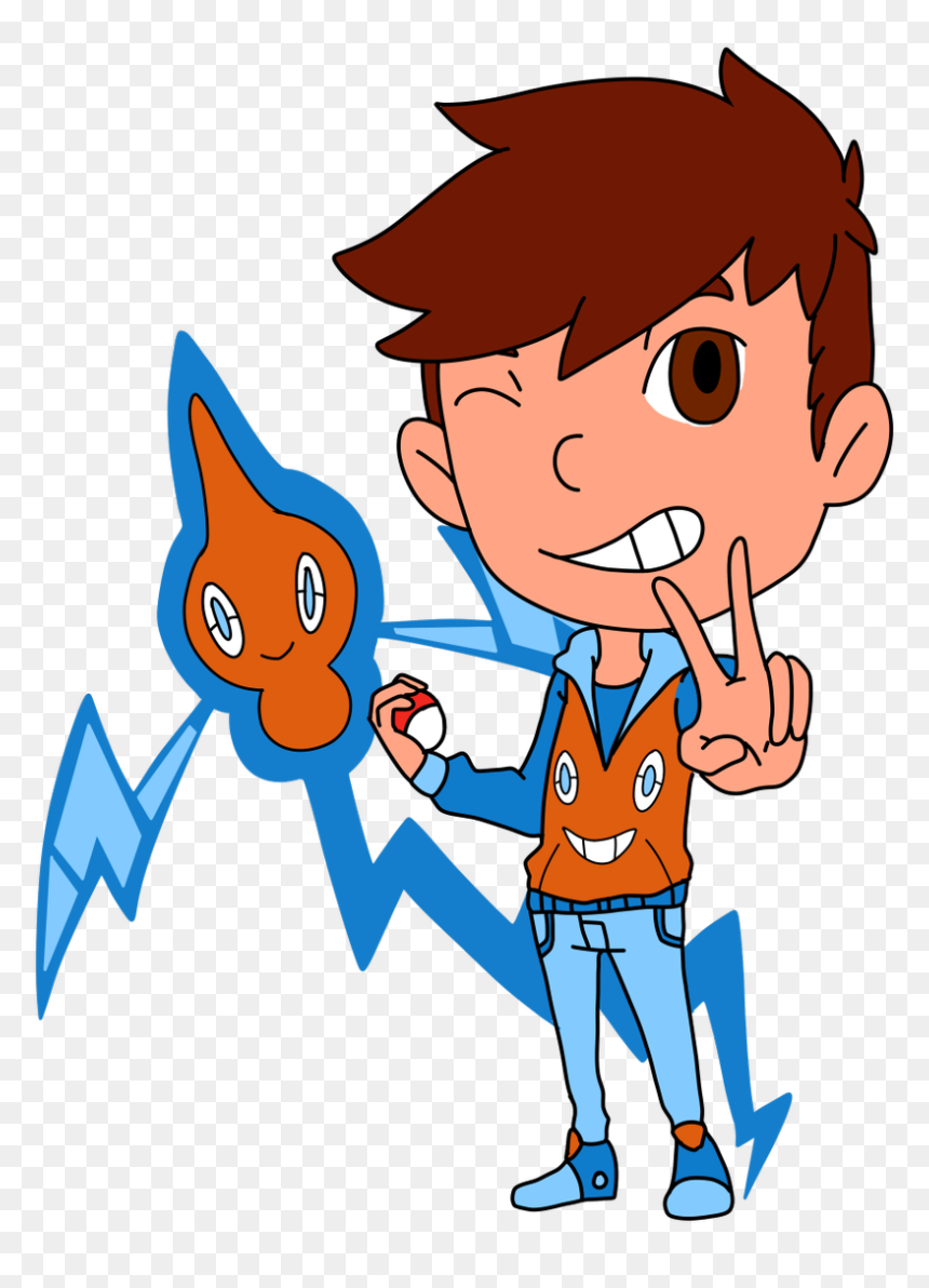 Cartoon, HD Png Download - rotom png