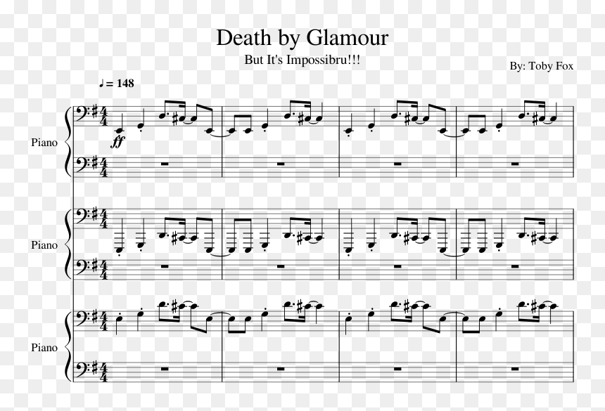 Sheet Music, HD Png Download - impossibru png
