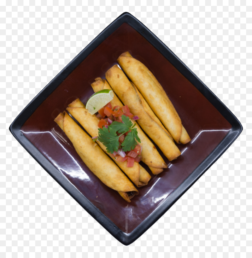 Shrimp Flautas1 - Fried Food, HD Png Download - flautas png