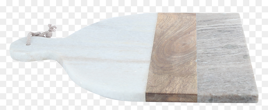 White And Beige Marble Stone With Acacia Wood Chopping - Plywood, HD Png Download - acacia png