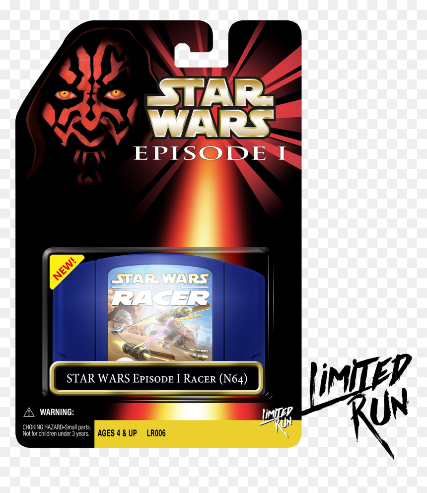 Limited Run Star Wars Games, HD Png Download - n64 cartridge png