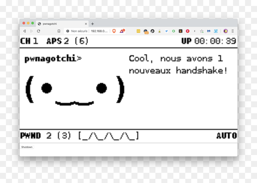 Pwnagotchi, HD Png Download - kodi splash screen png
