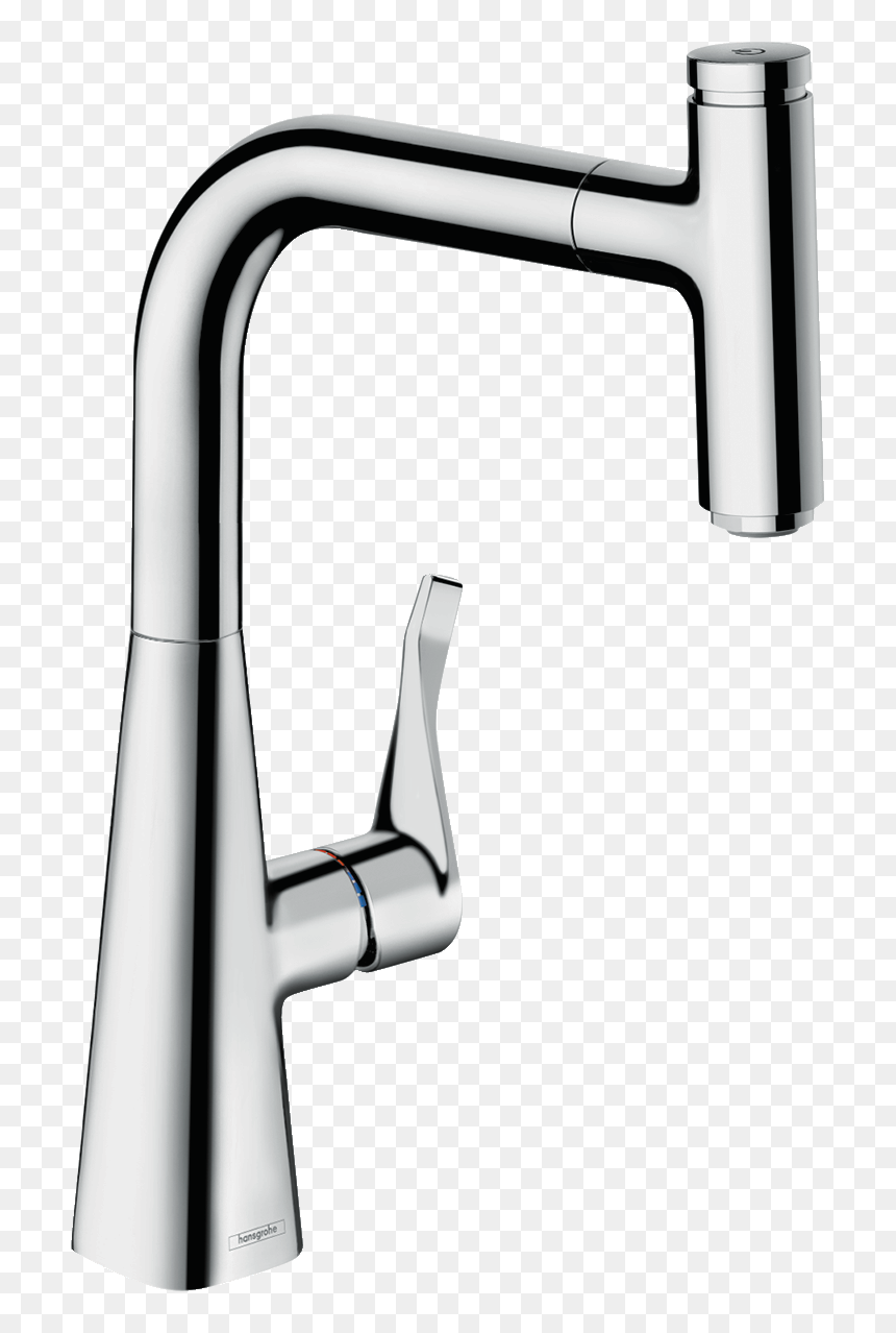 Single Lever Kitchen Mixer - Hansgrohe 14857, HD Png Download - water spout png