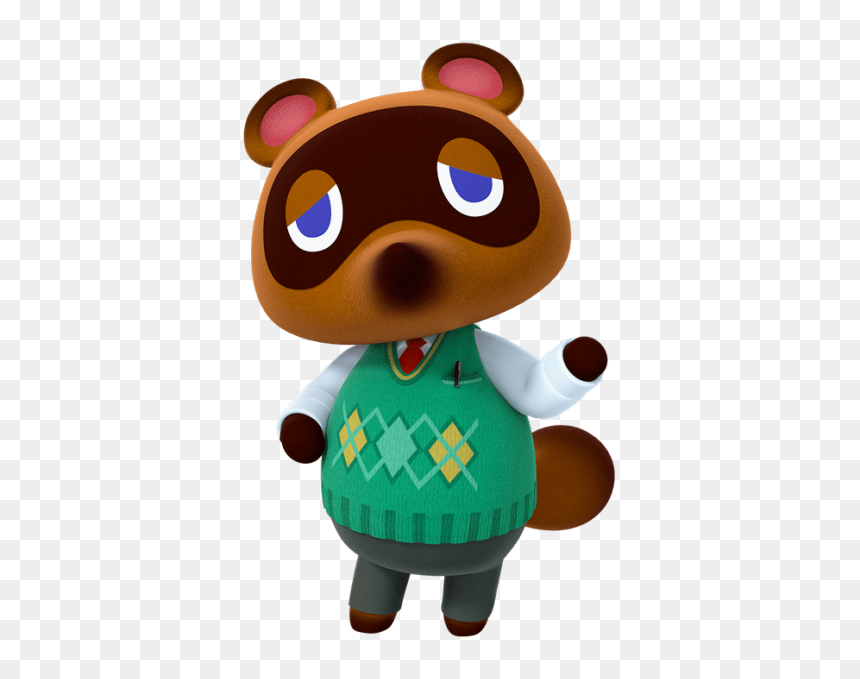 Tom Nook Animal Crossing, HD Png Download - animal crossing new leaf png