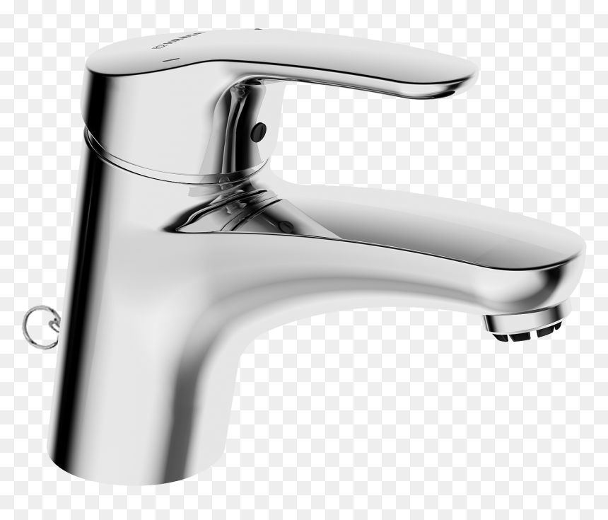 Hansamix Waschtisch Einhand Einlochbatterie, HD Png Download - water spout png