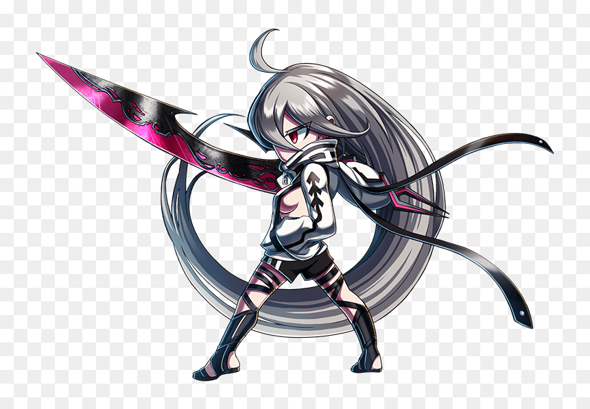 Brave Frontier - Laevateinn Phantom Of The Kill Fanart, HD Png Download - brave frontier png