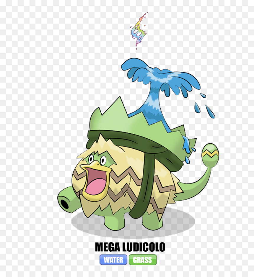 Cartoon, HD Png Download - ludicolo png
