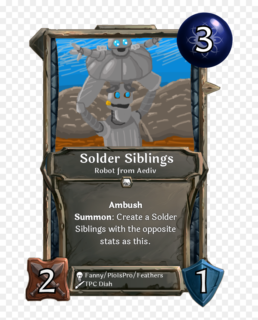 Solder Siblings - Dwarf Card, HD Png Download - siblings png