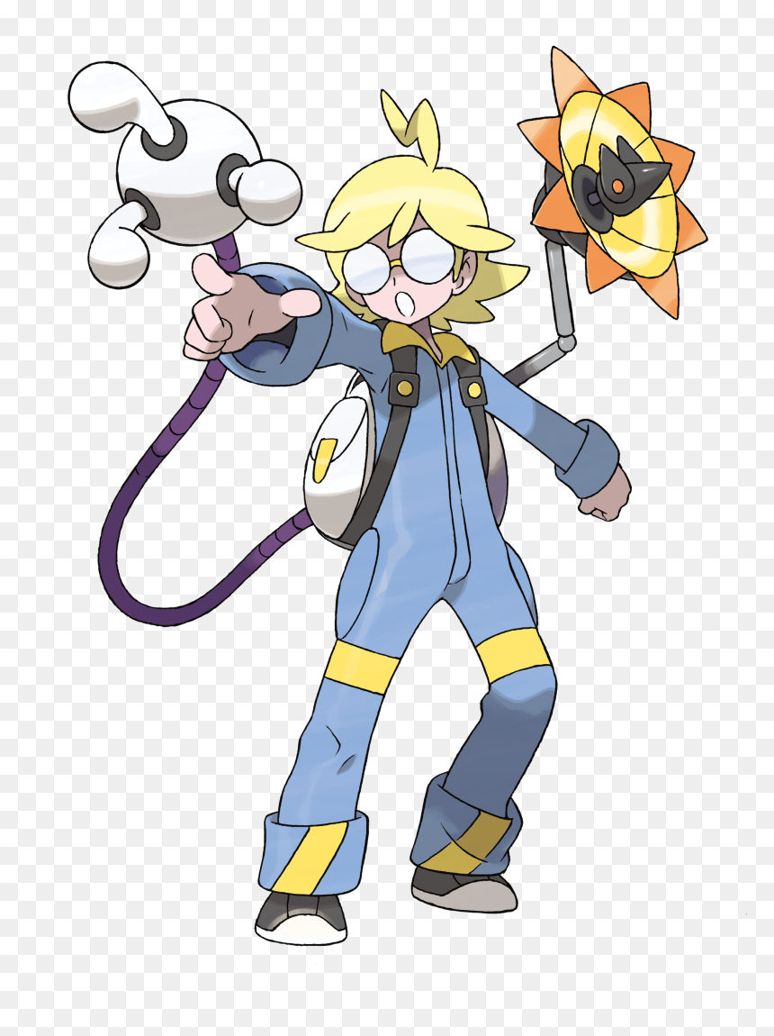 Thumbnail - Clemont Pokemon, HD Png Download - pokemon gym png