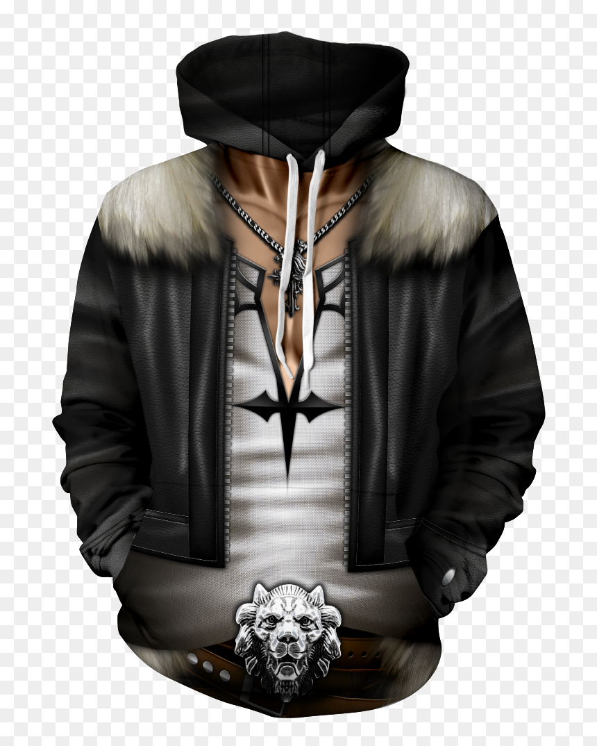 3d Clown Hoodie, HD Png Download - squall png