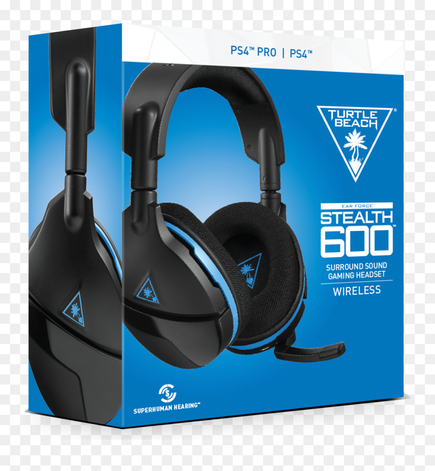 Stealth 600 Headset Playstation - Turtle Beach Headset 600, HD Png Download - turtle beach png