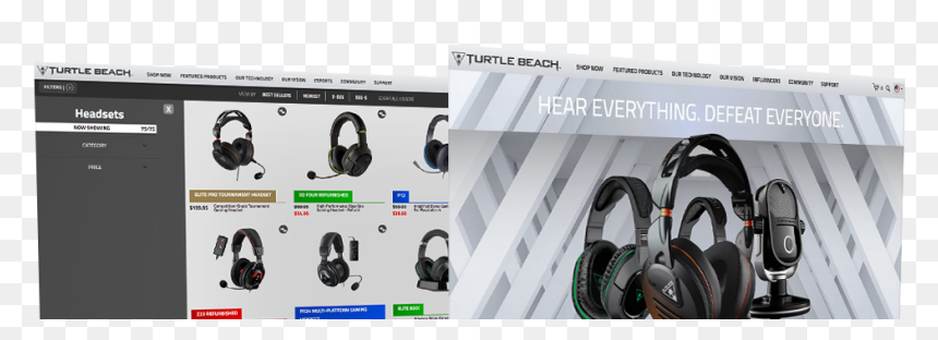 Headphones, HD Png Download - turtle beach png
