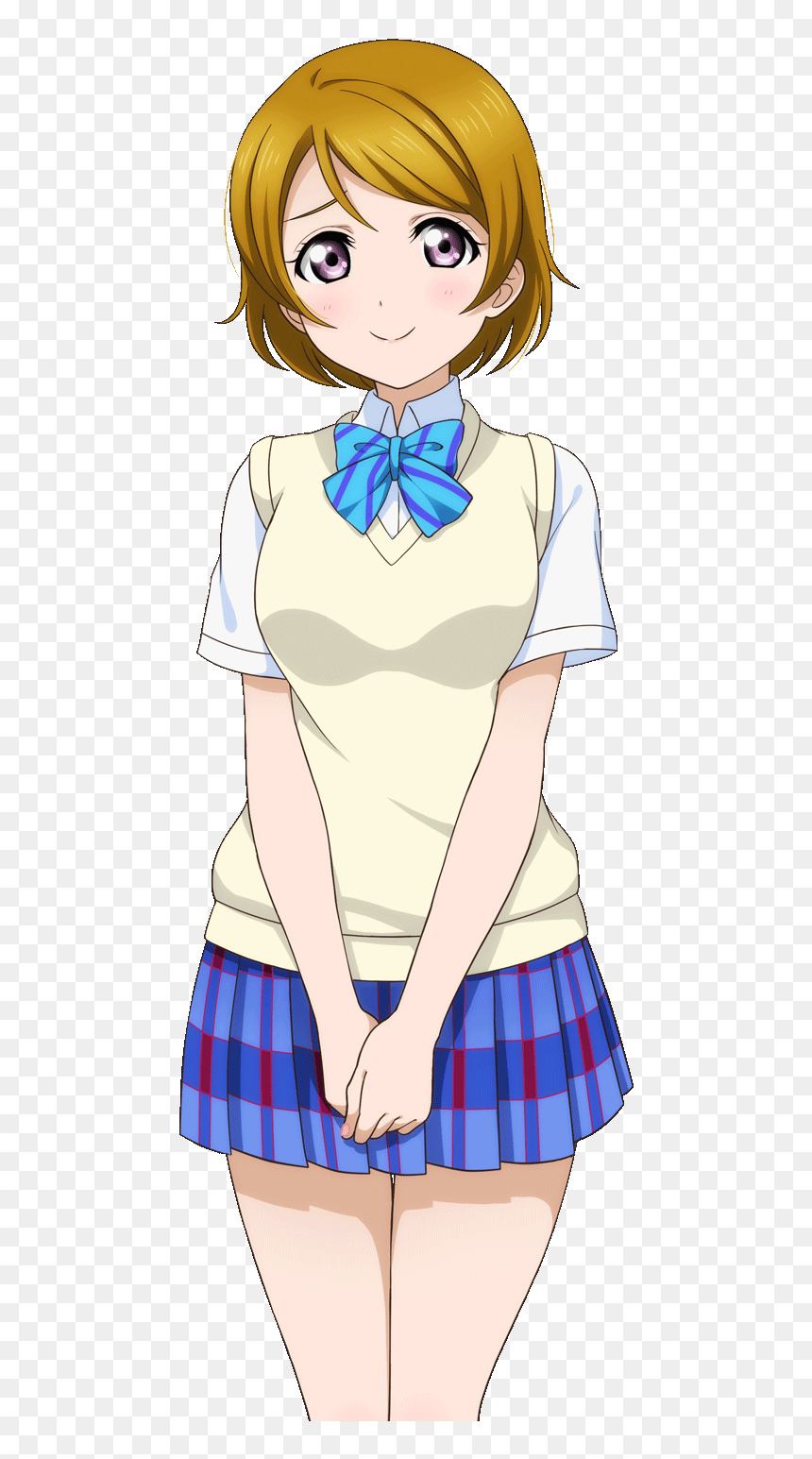 Cartoon, HD Png Download - love live hanayo png