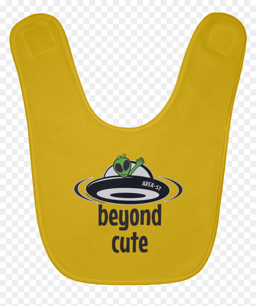 Area 51 Beyond Cute Ufo Alien Baby Bib - Bib, HD Png Download - area 51 png