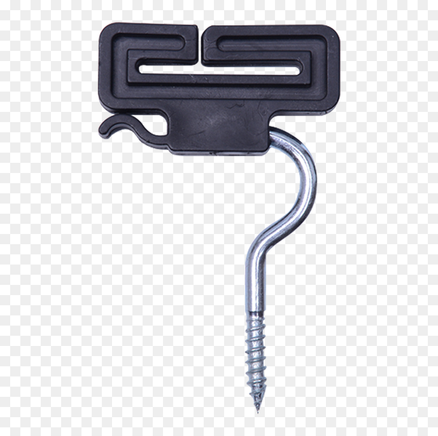Plastic Post Screw In Fence Insulator 25 Pieces - Weapon, HD Png Download - fence post png