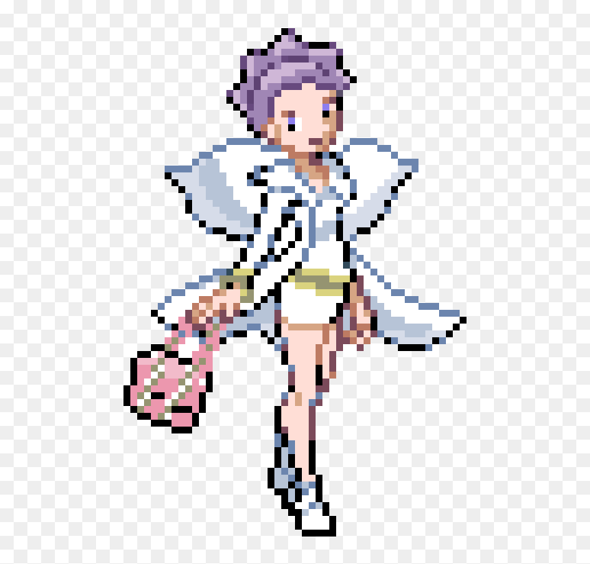 Diantha 800 - Illustration, HD Png Download - pokemon sprite png