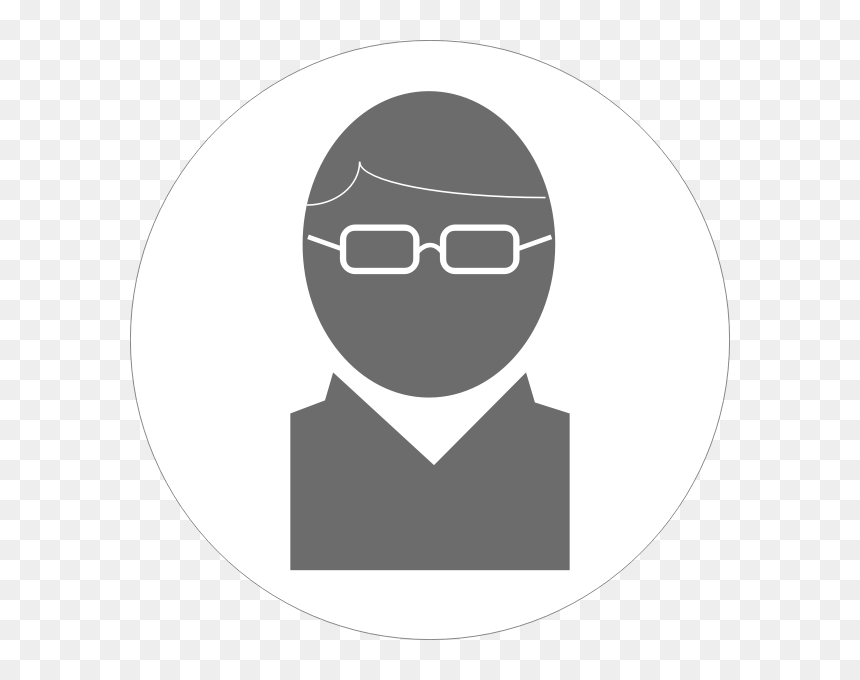 Guy Icon - People Symbol Clip Art, HD Png Download - rainbow afro png