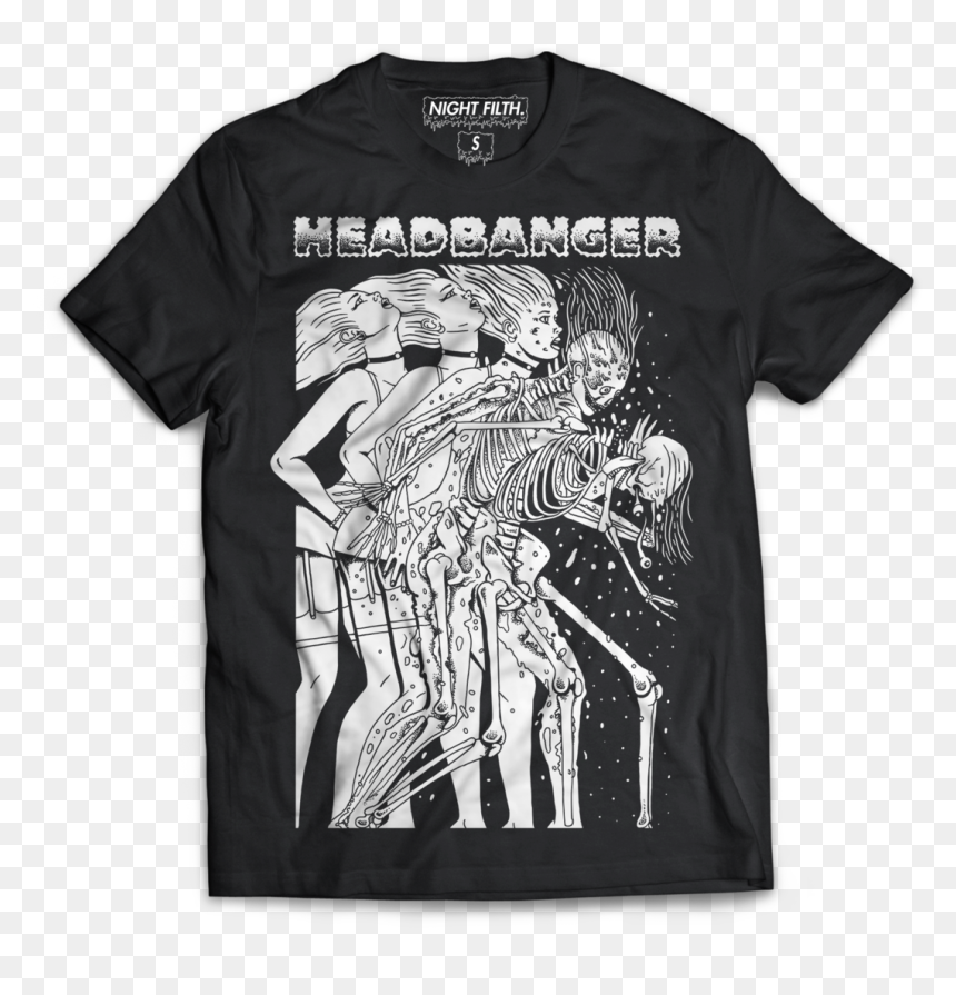 Headbanger Whiplash Tee, HD Png Download - whiplash png