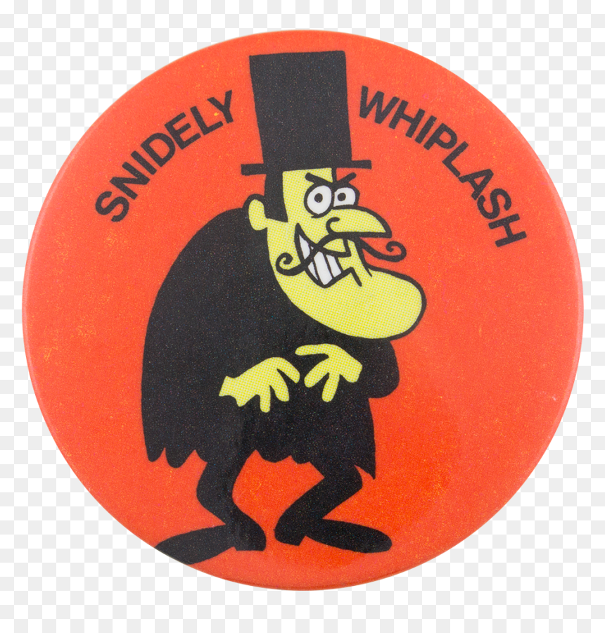 Snidely Whiplash Entertainment Button Museum - Snidely Whiplash, HD Png Download - whiplash png