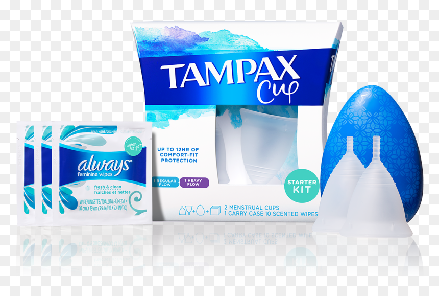 Tampax Menstrual Cup, HD Png Download - starter png