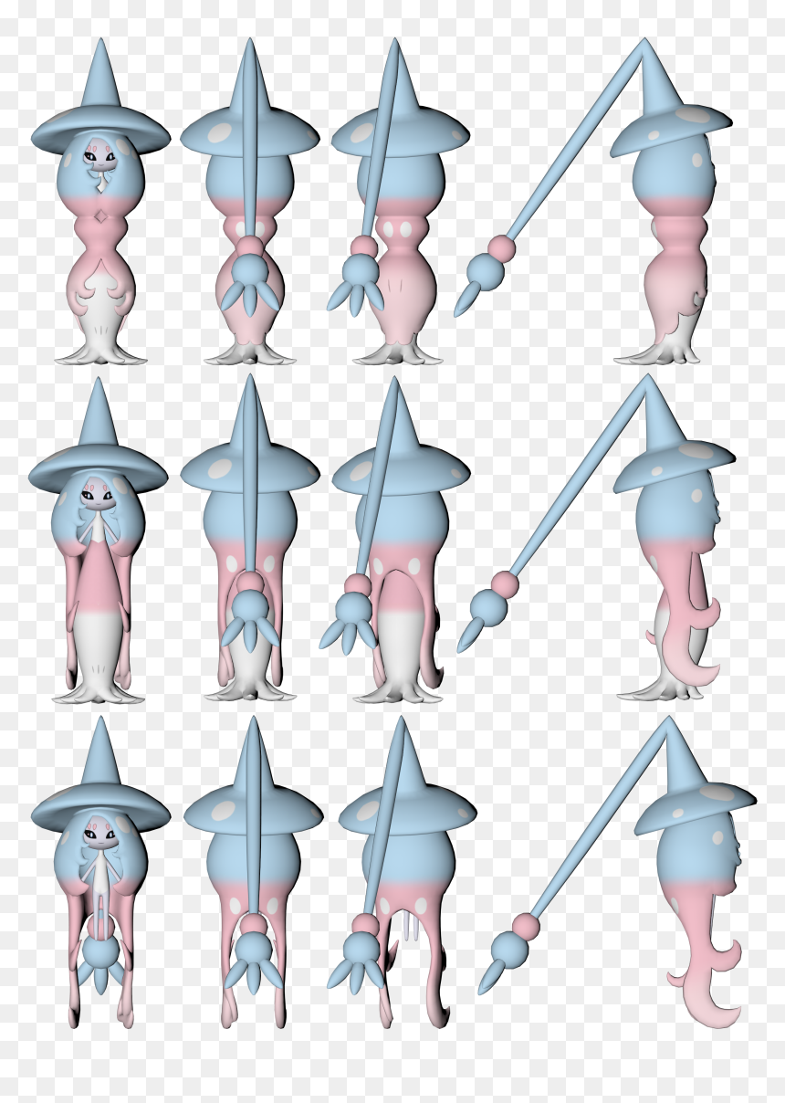 [​img] - Hatterene Model, HD Png Download - larvitar png