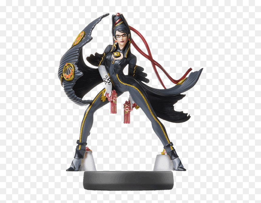 Bayonetta Player 2 Amiibo, HD Png Download - bayonetta smash 4 png