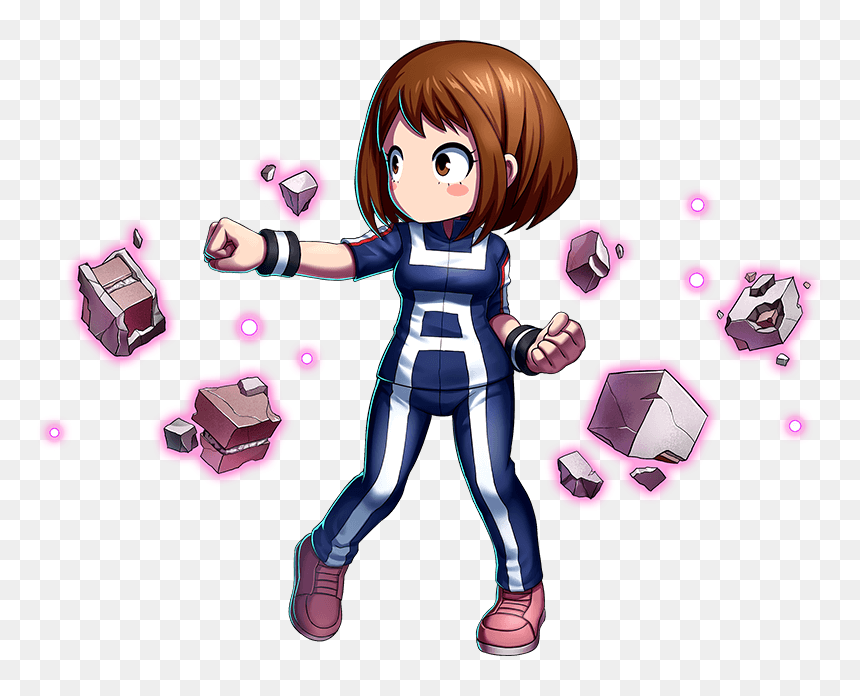 Unit Ills Thum - Cartoon, HD Png Download - uraraka png